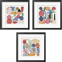 Framed Colour Code 3 Piece Framed Art Print Set