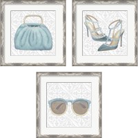 Framed Must Have Fashion Gray White 3 Piece Framed Art Print Set