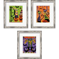 Framed Spooky Fun 3 Piece Framed Art Print Set