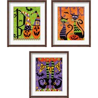 Framed Spooky Fun 3 Piece Framed Art Print Set