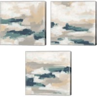 Framed Mesa Mist 3 Piece Canvas Print Set