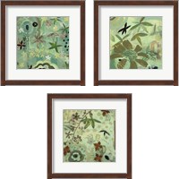 Framed Floral Fantasies 3 Piece Framed Art Print Set
