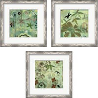 Framed Floral Fantasies 3 Piece Framed Art Print Set