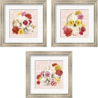 Framed Fiesta de la Vida Muertos 3 Piece Framed Art Print Set