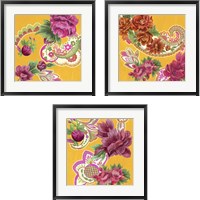 Framed China Garden 3 Piece Framed Art Print Set