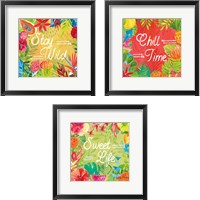 Framed Tutti Frutti 3 Piece Framed Art Print Set