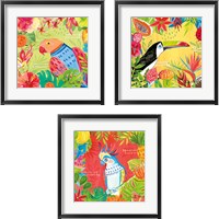 Framed Tutti Frutti  3 Piece Framed Art Print Set