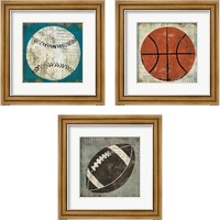 Framed Ball 3 Piece Framed Art Print Set