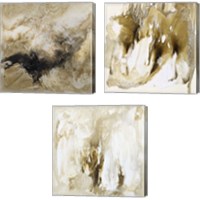 Framed 'Drifting Sands 3 Piece Canvas Print Set' border=