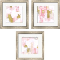 Framed 'Strawberry Season 3 Piece Framed Art Print Set' border=