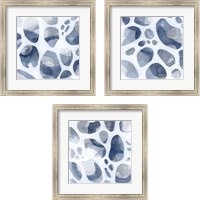 Framed 'Lacuna  3 Piece Framed Art Print Set' border=