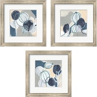 Framed 'Tropical Song 3 Piece Framed Art Print Set' border=