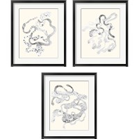 Framed 'Cattywampus  3 Piece Framed Art Print Set' border=