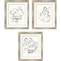 Framed 'Cattywampus  3 Piece Framed Art Print Set' border=