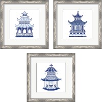 Framed 'Everyday Chinoiserie 3 Piece Framed Art Print Set' border=