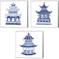 Framed Everyday Chinoiserie 3 Piece Canvas Print Set