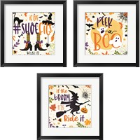 Framed Witchy Fun 3 Piece Framed Art Print Set