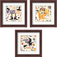 Framed Witchy Fun 3 Piece Framed Art Print Set