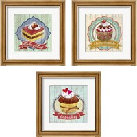 Framed Dessert 3 Piece Framed Art Print Set