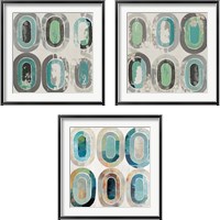 Framed Concentric Emotion 3 Piece Framed Art Print Set