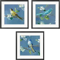 Framed Spring in the Neighborhood 3 Piece Framed Art Print Set