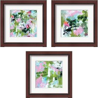 Framed 'Meadowlands 3 Piece Framed Art Print Set' border=