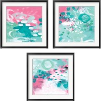 Framed 'Such Fun 3 Piece Framed Art Print Set' border=