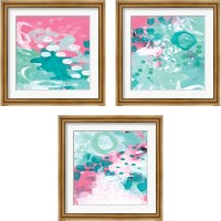 Framed 'Such Fun 3 Piece Framed Art Print Set' border=