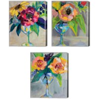 Framed 'Clearly Fun 3 Piece Canvas Print Set' border=