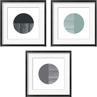 Framed 'Scandi Ball 3 Piece Framed Art Print Set' border=