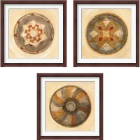 Framed Woven Beauty 3 Piece Framed Art Print Set