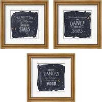 Framed 'Celestial Love 3 Piece Framed Art Print Set' border=