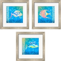 Framed Under the Sea 3 Piece Framed Art Print Set
