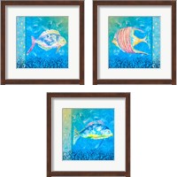 Framed Under the Sea 3 Piece Framed Art Print Set