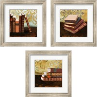 Framed 'Study 3 Piece Framed Art Print Set' border=