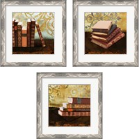 Framed 'Study 3 Piece Framed Art Print Set' border=