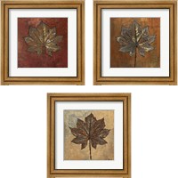 Framed 'Maple  3 Piece Framed Art Print Set' border=