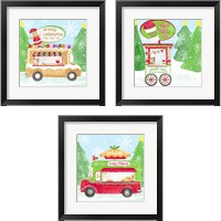 Framed 'Holiday Fun 3 Piece Framed Art Print Set' border=