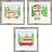 Framed Holiday Fun 3 Piece Framed Art Print Set