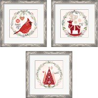 Framed 'Hygge Christmas 3 Piece Framed Art Print Set' border=