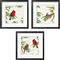 Framed Christmas Blessings 3 Piece Framed Art Print Set