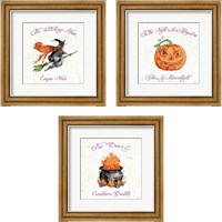 Framed Phantoms of the Night Color 3 Piece Framed Art Print Set