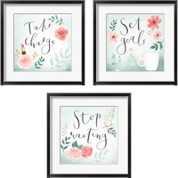 Framed 'Chase Dreams 3 Piece Framed Art Print Set' border=