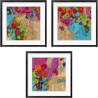 Framed 'Year of the Dragon 3 Piece Framed Art Print Set' border=