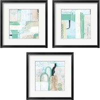 Framed 'Minted Storm 3 Piece Framed Art Print Set' border=