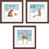 Framed Woodland Celebration 3 Piece Framed Art Print Set