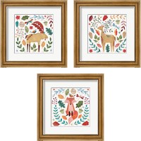 Framed Whimsical Woodland 3 Piece Framed Art Print Set