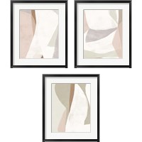 Framed Symphonic Shapes 3 Piece Framed Art Print Set