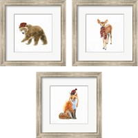 Framed Into the Woods in Style 3 Piece Framed Art Print Set