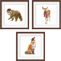 Framed 'Into the Woods in Style 3 Piece Framed Art Print Set' border=